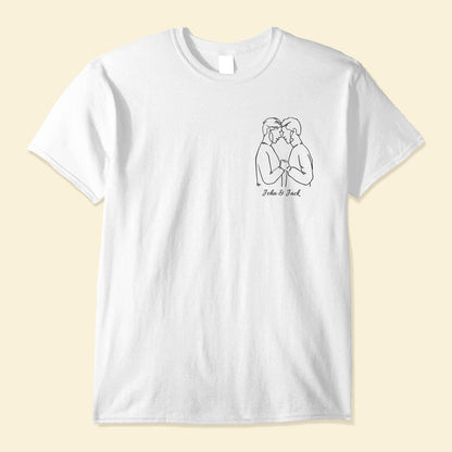 You & Me - Personalized Shirt - Anniversary, Birthday Gift For Spouse, Lover, Husband, Wife, Boyfriend, Girlfriend