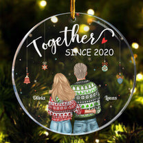 You & Me We Got This - Personalized Circle Acrylic Ornament