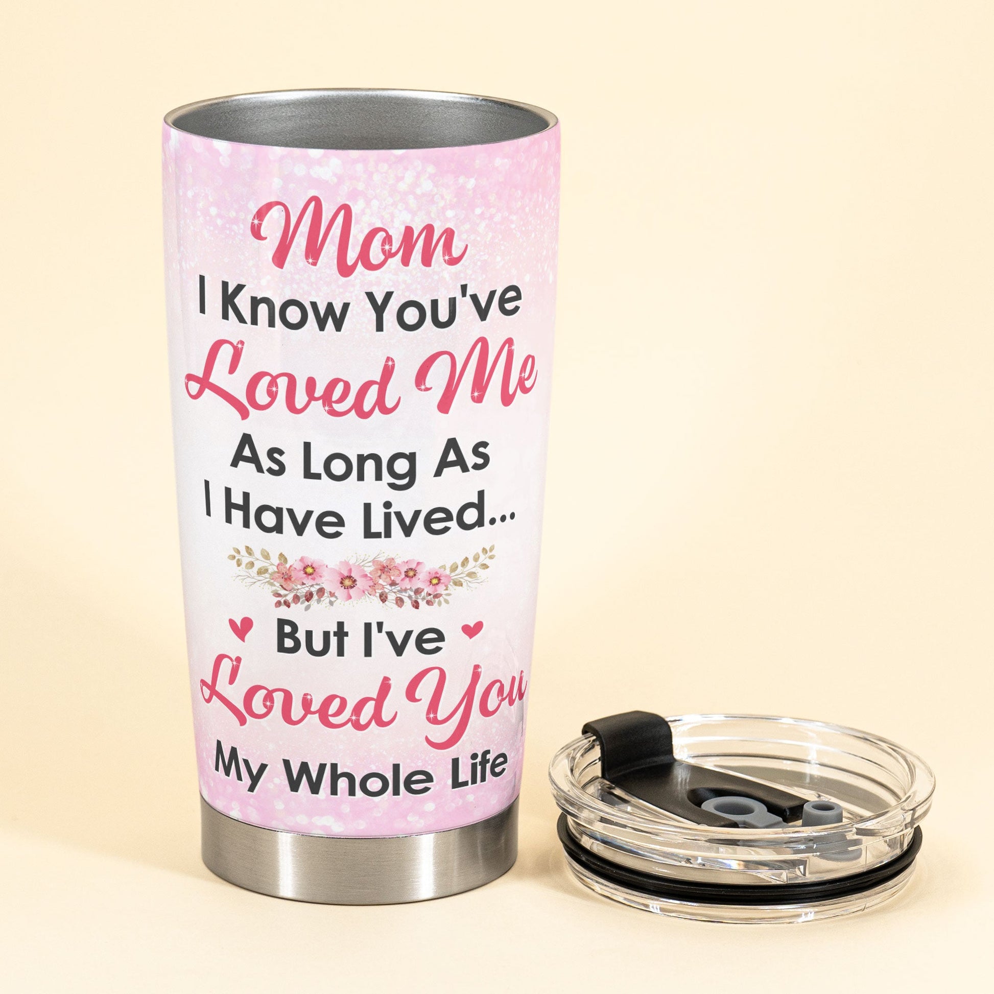 You're An Amazing Mom - Personalized Tumbler Cup - Birthday, Mother's Day Gift For Mother, Mom