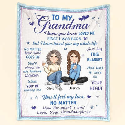 You'll Always Be My Favorite Grandma - Personalized Blanket