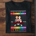 You're By Far My Favorite I Found Online  - Personalized Photo Shirt