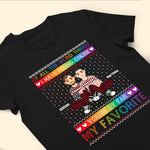 You're By Far My Favorite I Found Online  - Personalized Photo Shirt