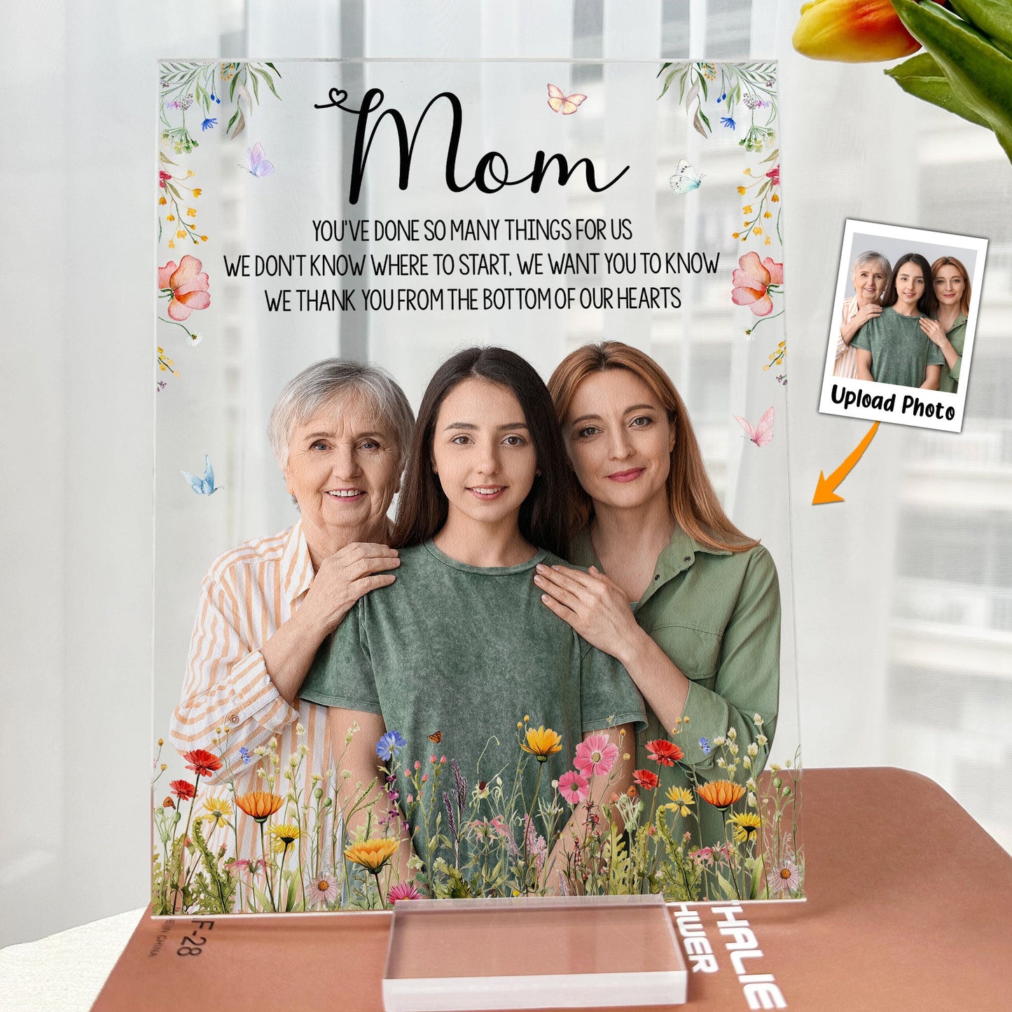 You've Done So Many Things For Me - Personalized Acrylic Photo Plaque