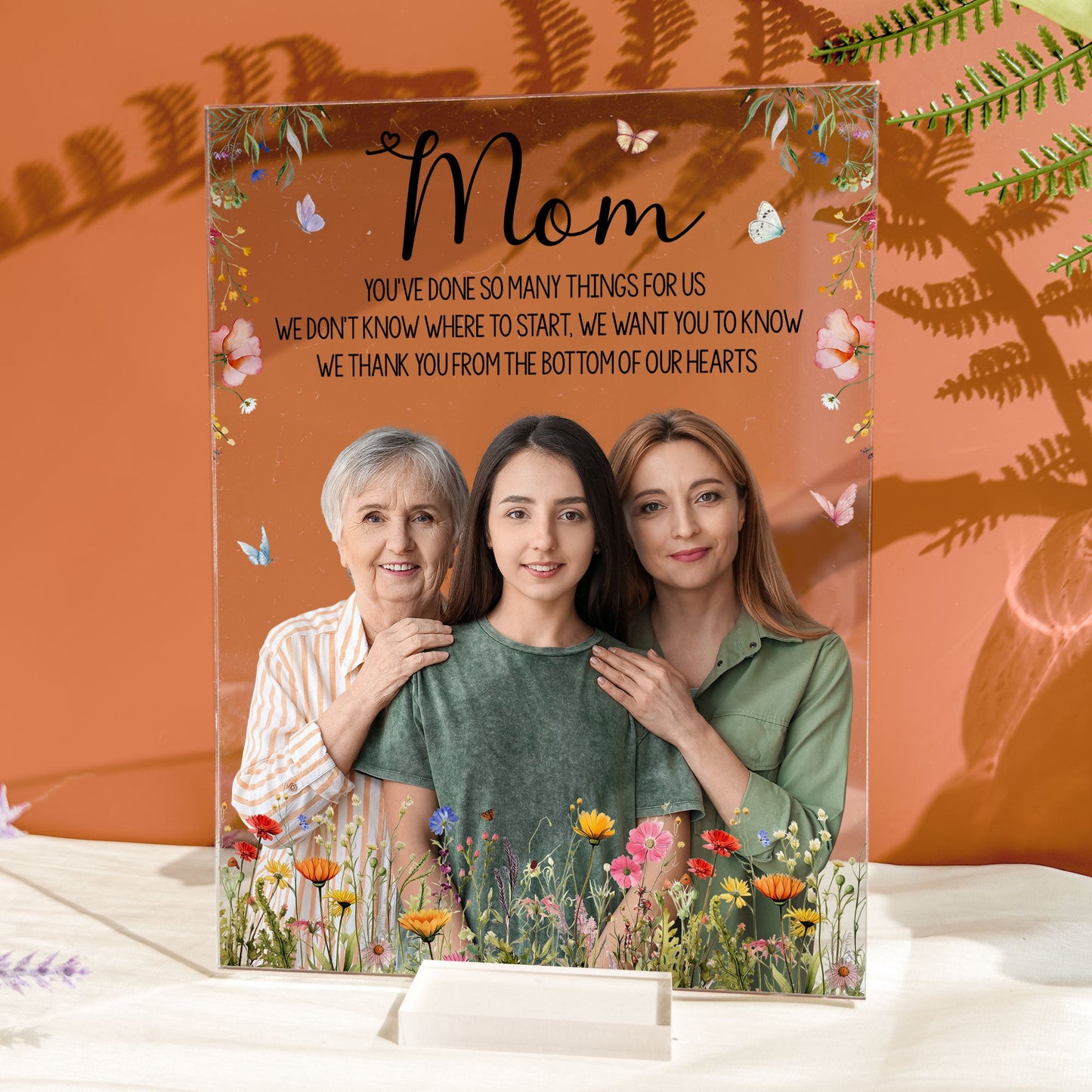 You've Done So Many Things For Me - Personalized Acrylic Photo Plaque