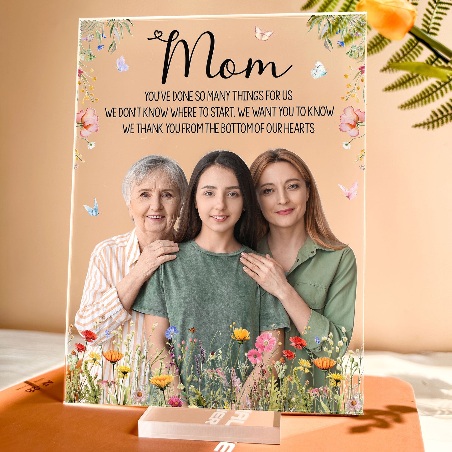 You've Done So Many Things For Me - Personalized Acrylic Photo Plaque