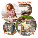 You'll Always Be My Baby Girl - Personalized Photo Blanket