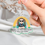 You're Awesome - Personalized Acrylic Keychain
