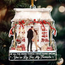 You're By Far My Favorite - Personalized Acrylic Photo Ornament