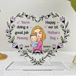 You're Doing A Great Job Mommy - Personalized Acrylic Plaque