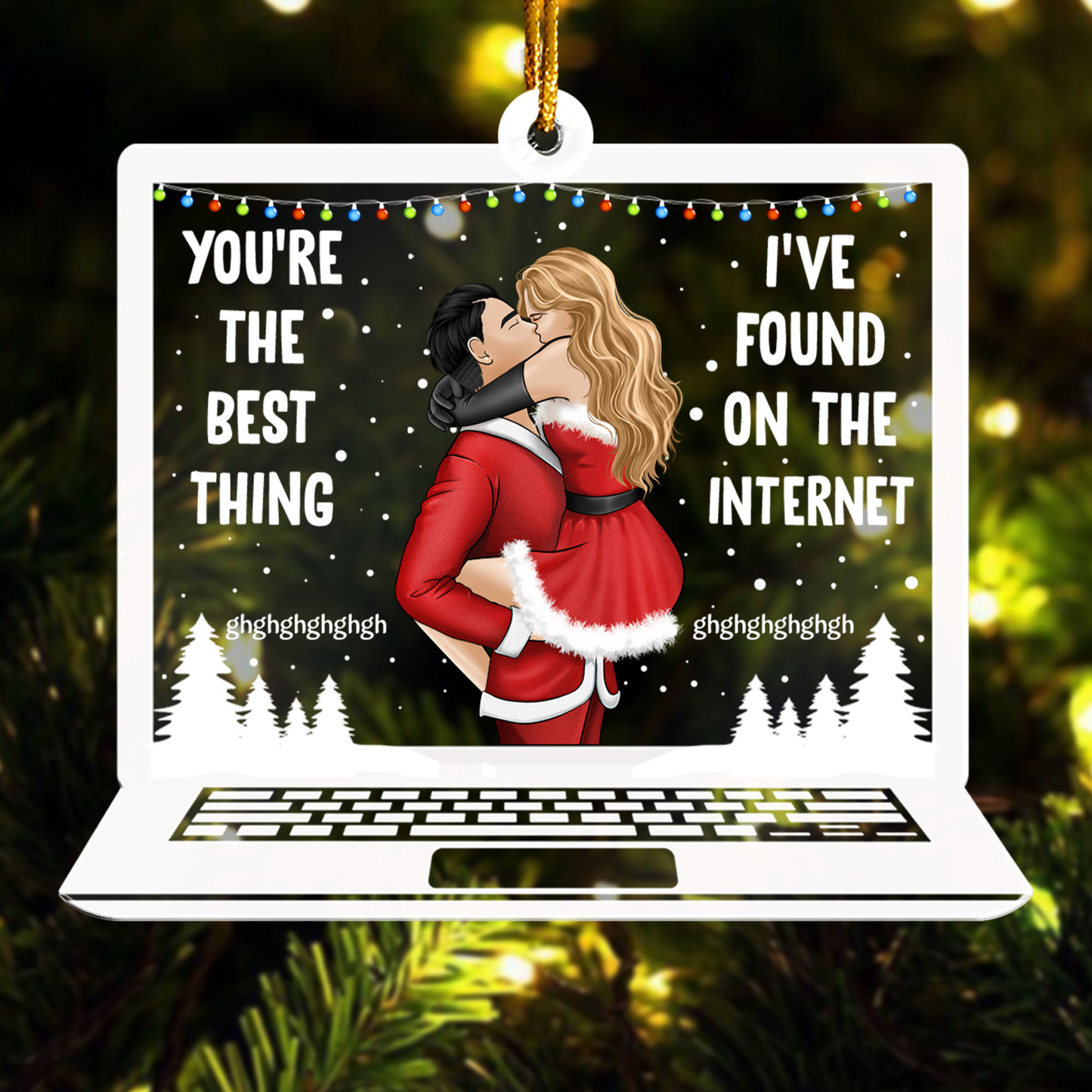 You're The Best - Personalized Acrylic Ornament