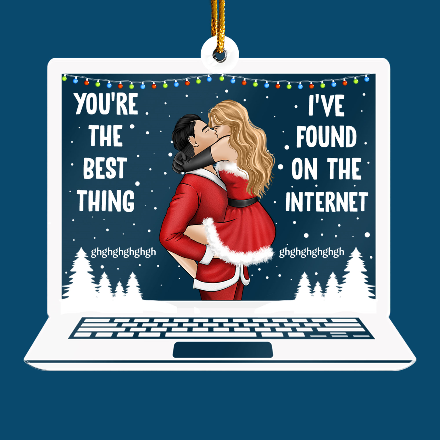 You're The Best - Personalized Acrylic Ornament