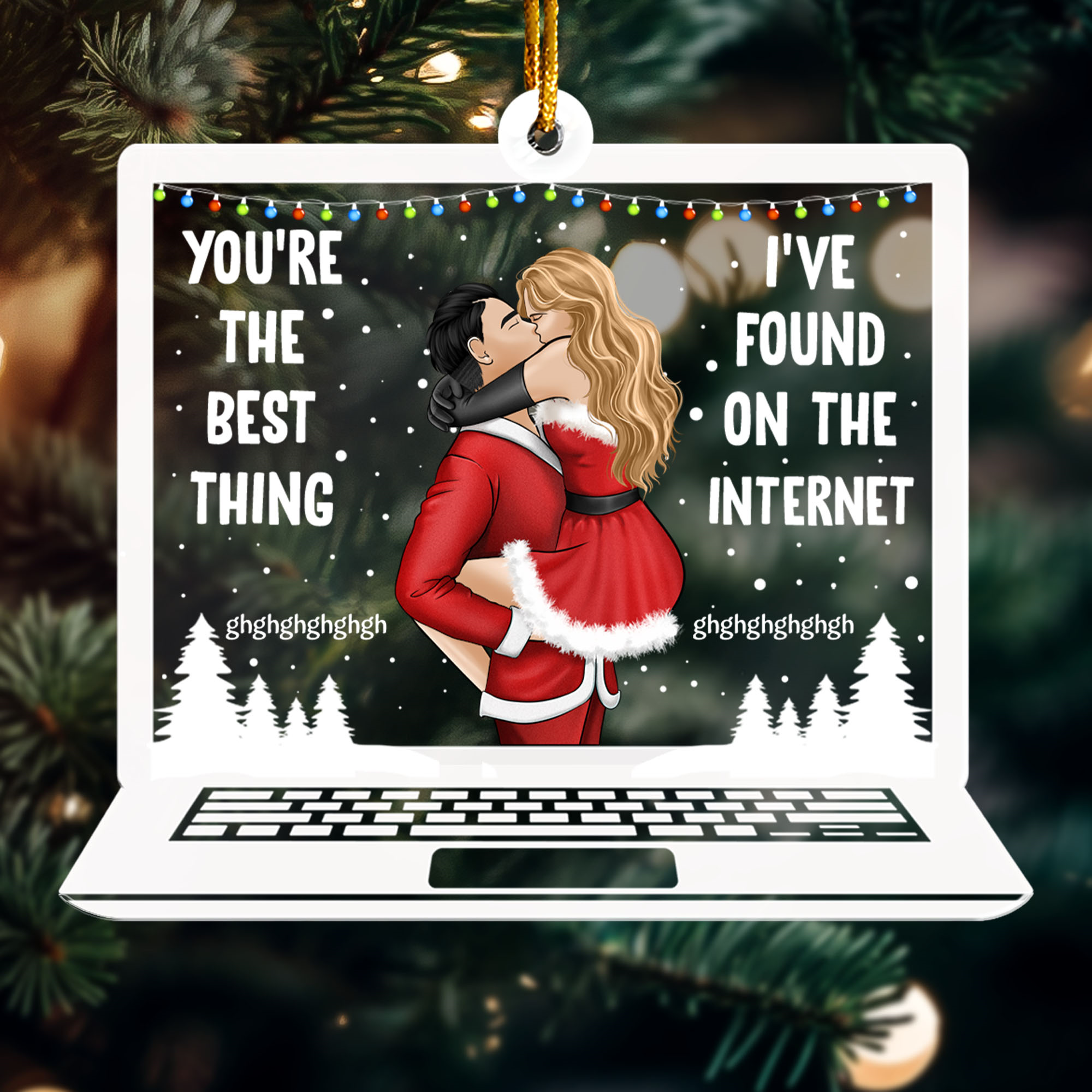 You're The Best - Personalized Acrylic Ornament