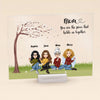 You&#39;re The Piece That Holds Us Together Ver 2 - Personalized Acrylic Plaque