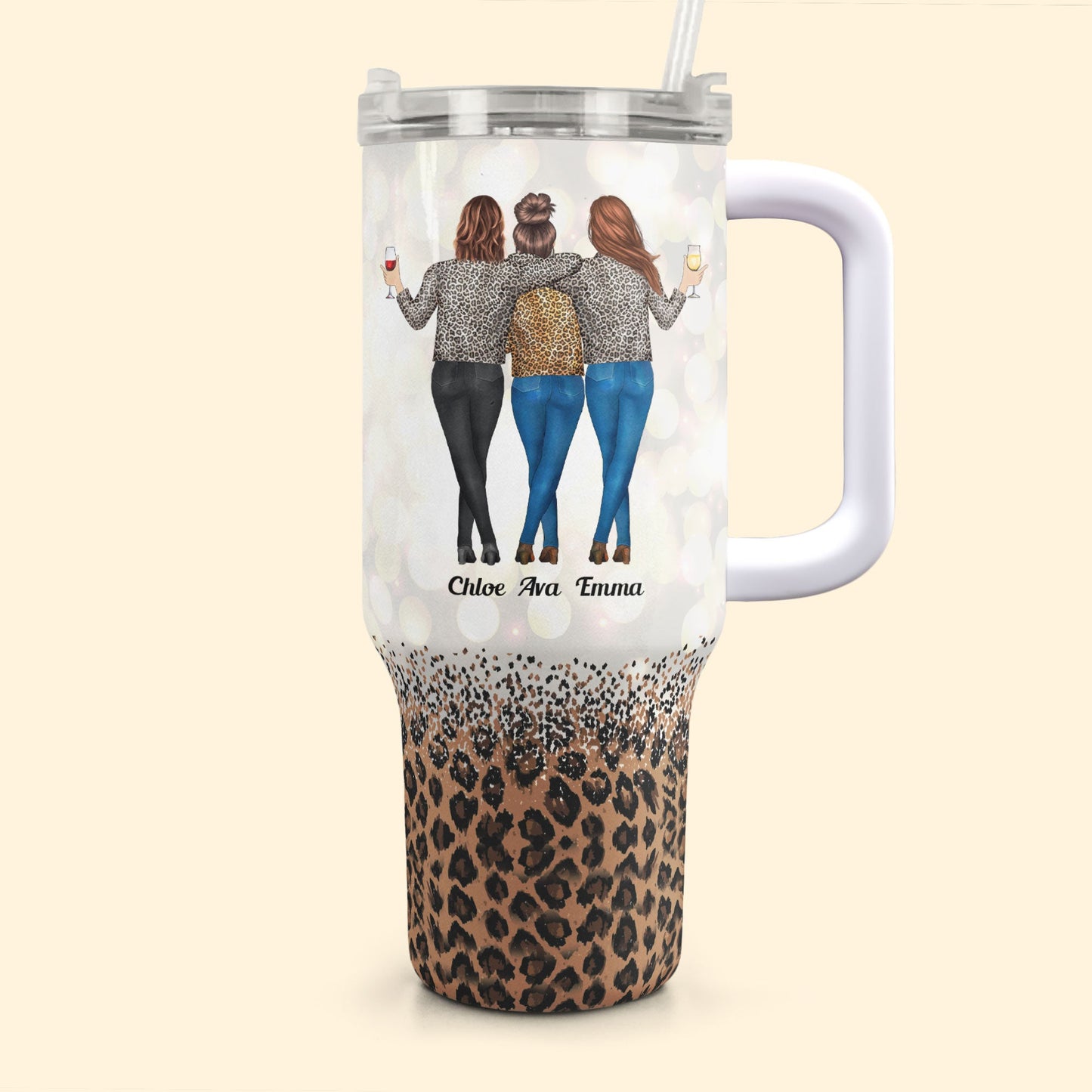 You're The She To My Nanigans - Personalized 40oz Tumbler With Straw