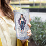 Zodiac Nutrition Facts - Personalized Acrylic Tumbler With Straw