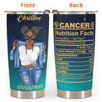 Zodiac Nutrition Facts Ver 2 - Personalized Tumbler Cup - Birthday Gift For Astrology Lovers, Gift For Daughter, Sister, Besties