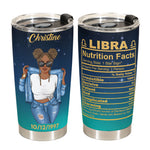 Zodiac Nutrition Facts Ver 1 - Personalized Tumbler Cup - Birthday Gift For Astrology Lovers, Gift For Daughter, Sister, Besties