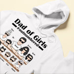 Dad Of Girls - Personalized Shirt - Birthday Father's Day Gift For Dad, Daddy, Fathers - Gift From Wife - Daughters