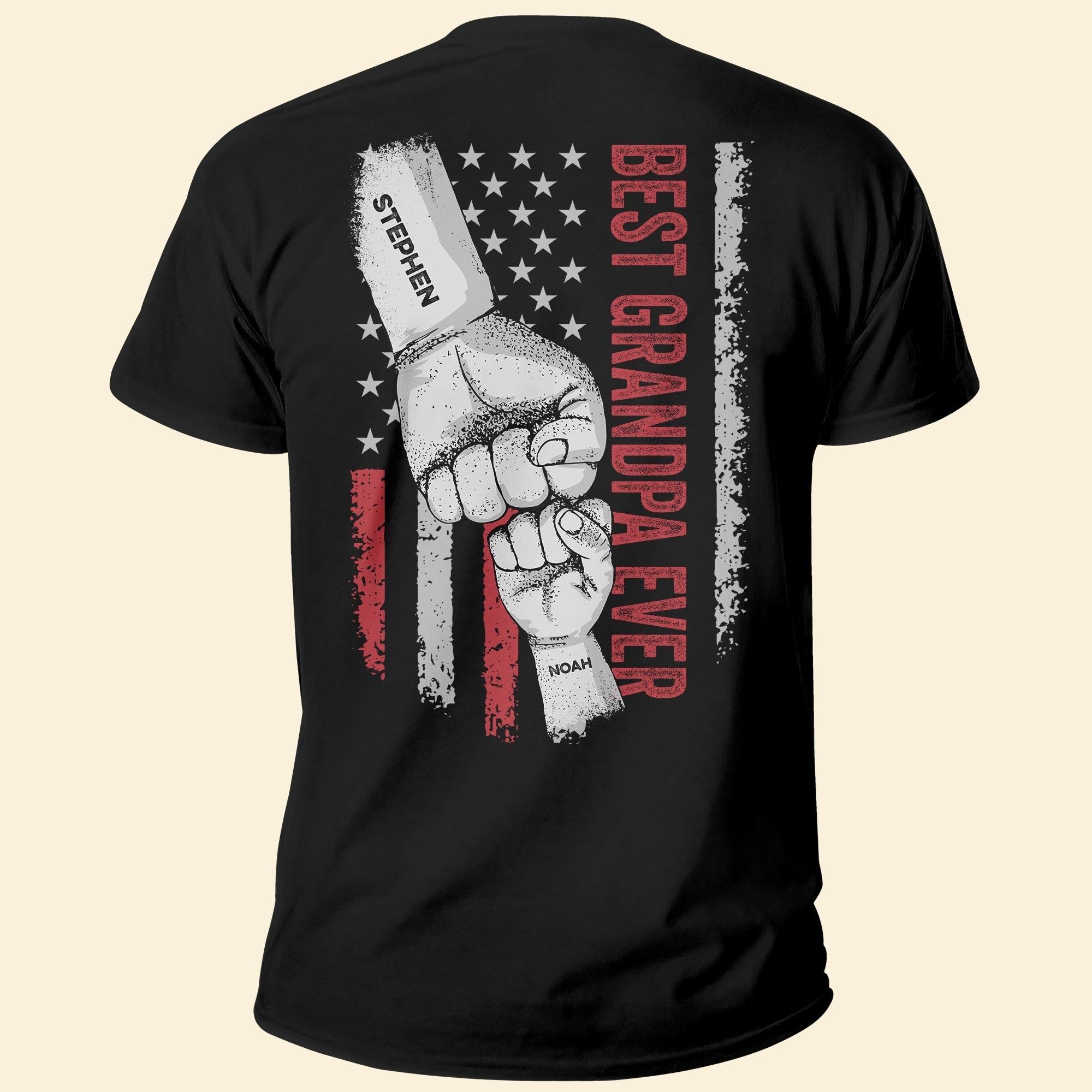 Best Grandpa Ever - Personalized Shirt Father's Day