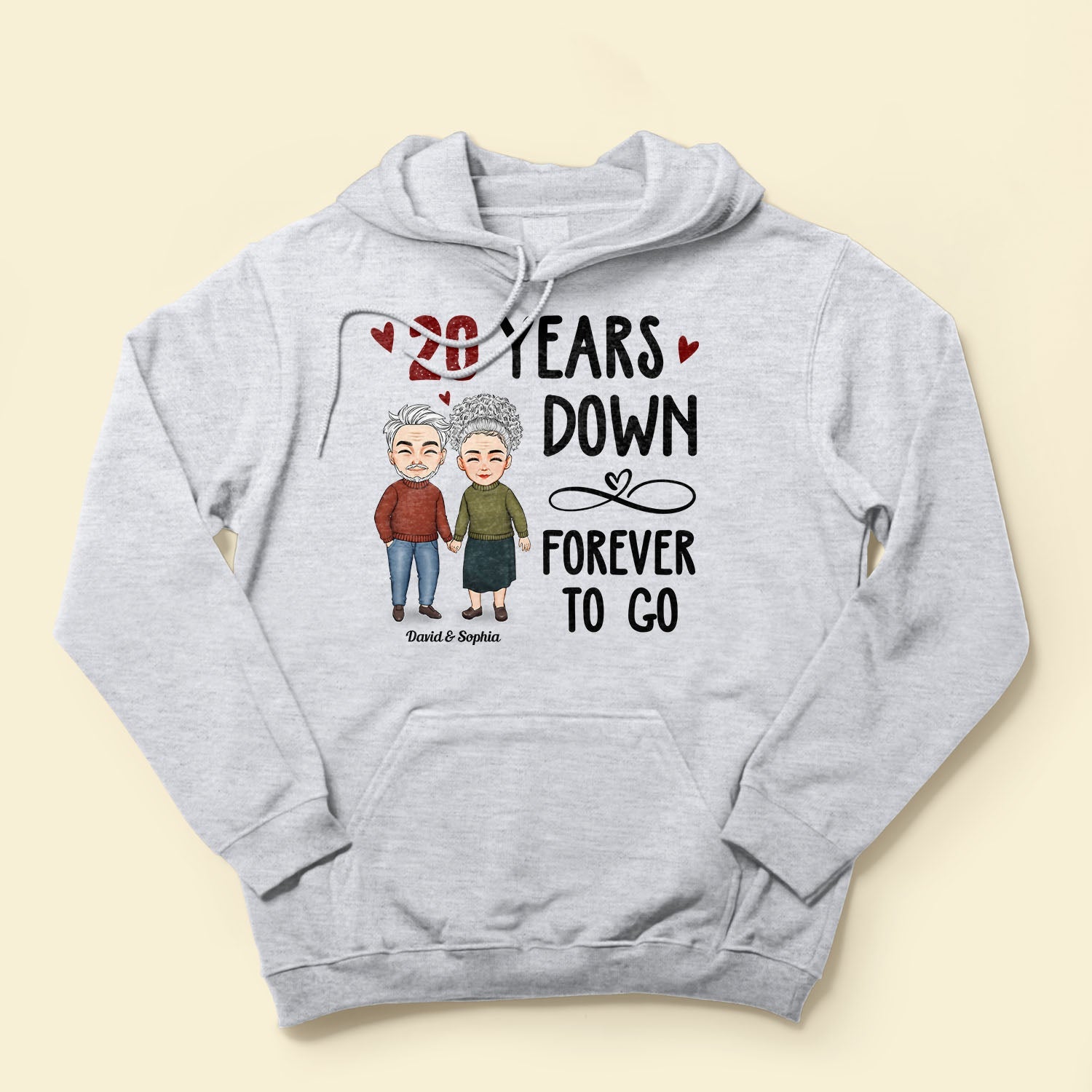 Years Down Forever To Go - Personalized Shirt