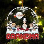 My Grandma - Personalized Grandma Shaped Acrylic Ornament