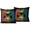 Dad Level Unlocked Pillow (Insert Included)-Macorner