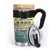 I'm Not A Widow - Personalized Tumbler Cup