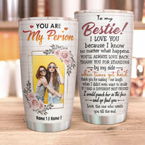 You Are My Person, Friends Custom Tumbler Cup, Gift For Friend, Besties-Macorner