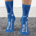 Hockey- Personalized Crew Socks