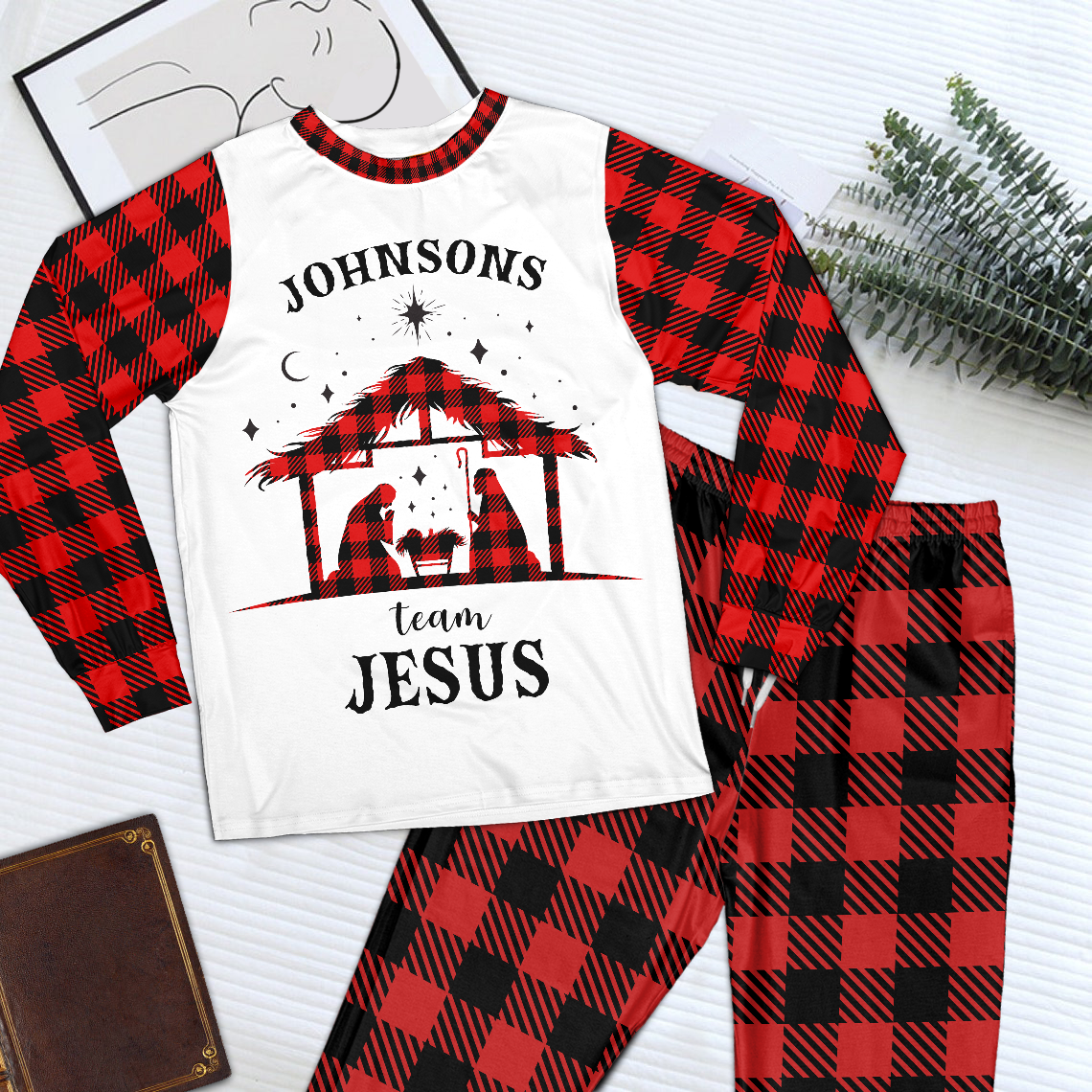 Team Jesus - Personalized Pajama Set