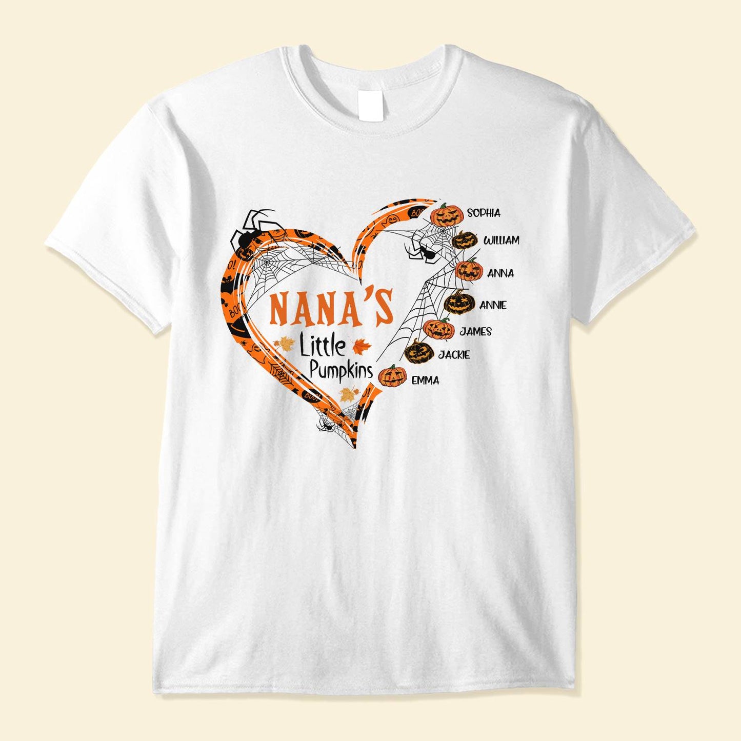 Nana's Little Pumpkin - Personalized Shirt