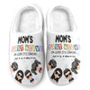 Mom&#39;s Last Nerve - Personalized Slippers