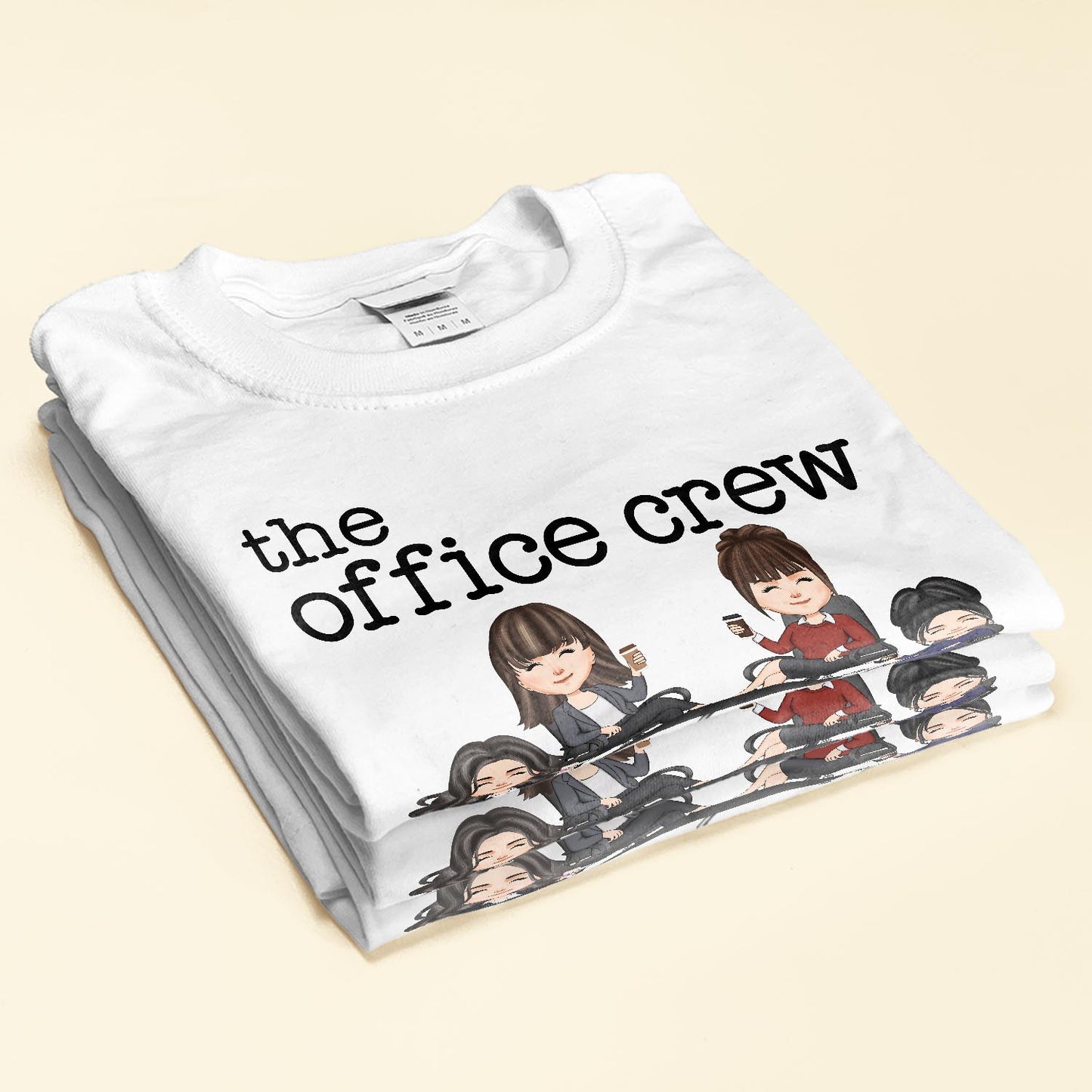 The Office Crew  - Personalized Shirt - Birthday Gift For Colleagues, Employees, Office Squad