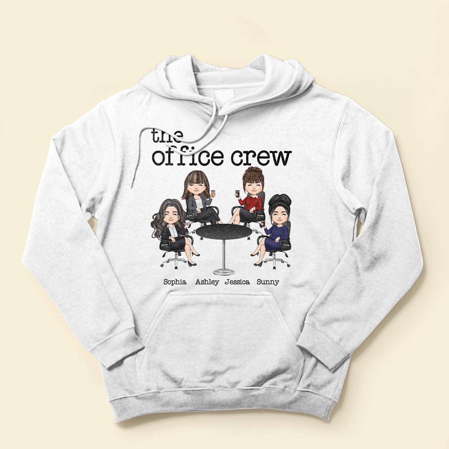 The Office Crew  - Personalized Shirt - Birthday Gift For Colleagues, Employees, Office Squad