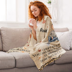 This Blanket Reminds You How Much I Love You - Personalized Blanket - Birthday Anniversary Gift For Couples, Husband, Wife