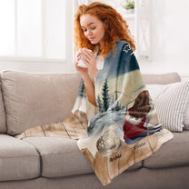 You And Me & The Fur Babies - Personalized Pet Blanket