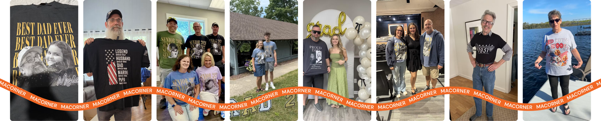 Macorner team and personalized products